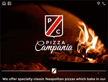 Tablet Screenshot of pizzacampania.net